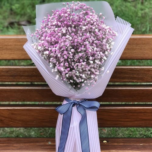 Cloudy Haze - A Tie of Pink Sky Stars