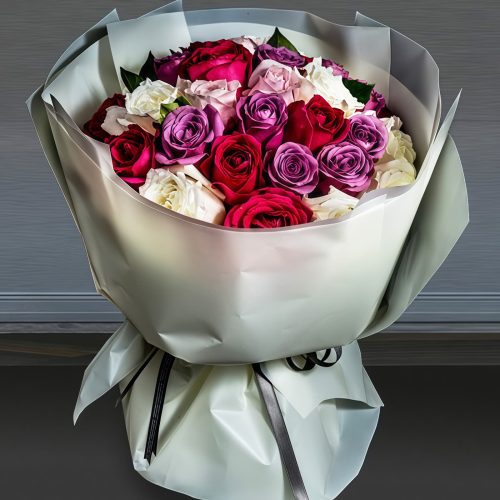 Colorful - Assorted Roses 33 Stems
