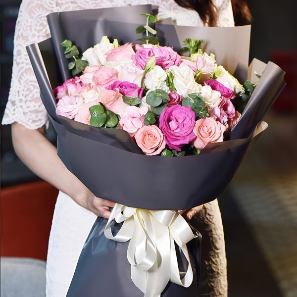 Colorful Season - 33 Stems High-end Mixed Bouquet