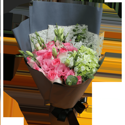 Love Letter - Elsa Rose and Green Hydrangea