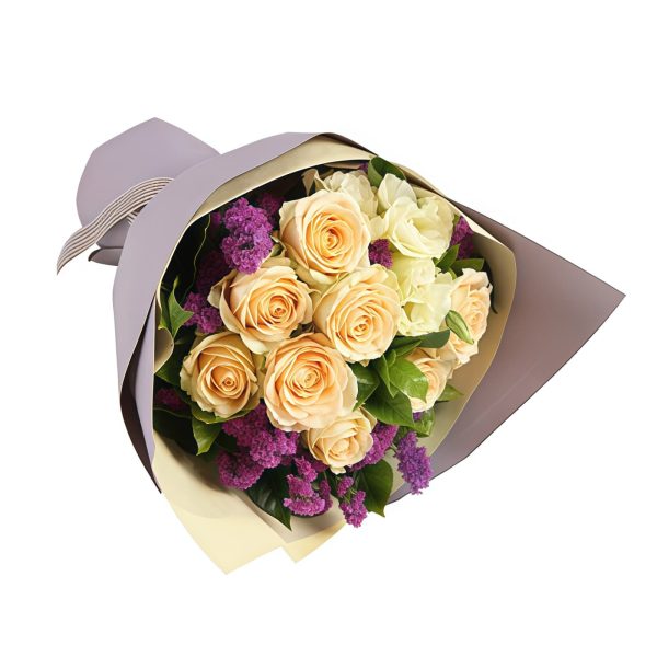 Love is like oxygen - Champagne Roses - Stems Bouquet Love is like oxygen - Champagne Roses - Stems Bouquet