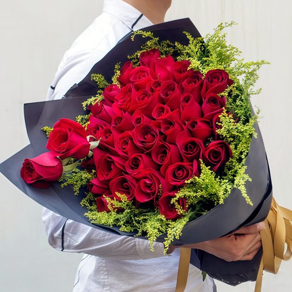 Love You Forever - 52 Red Roses Bouquet Love You Forever - 52 Red Roses Bouquet