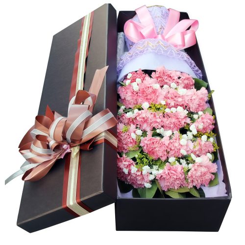 Hymn of Teacher's Love - Carnation and Starry Night Gift Set
