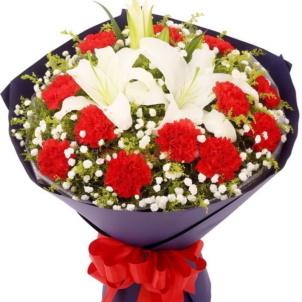 Berkah Abadi - 19 Buket Mawar Champagne Eternal Blessings - 19 Champagne Roses Bouquet
