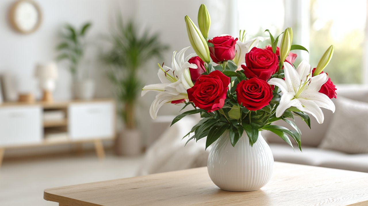 Kulturell bedeutsame Blumen zum Verschenken in China.