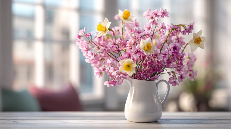A vibrant bouquet of flowers commonly used in Chinese cultural celebrations.